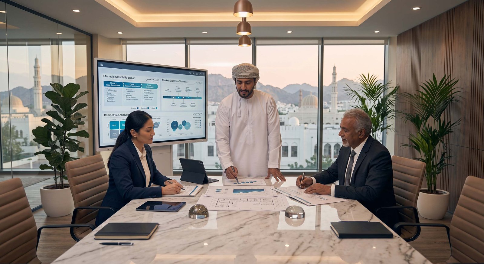 Business Strategy Consulting Operational Framework in Oman