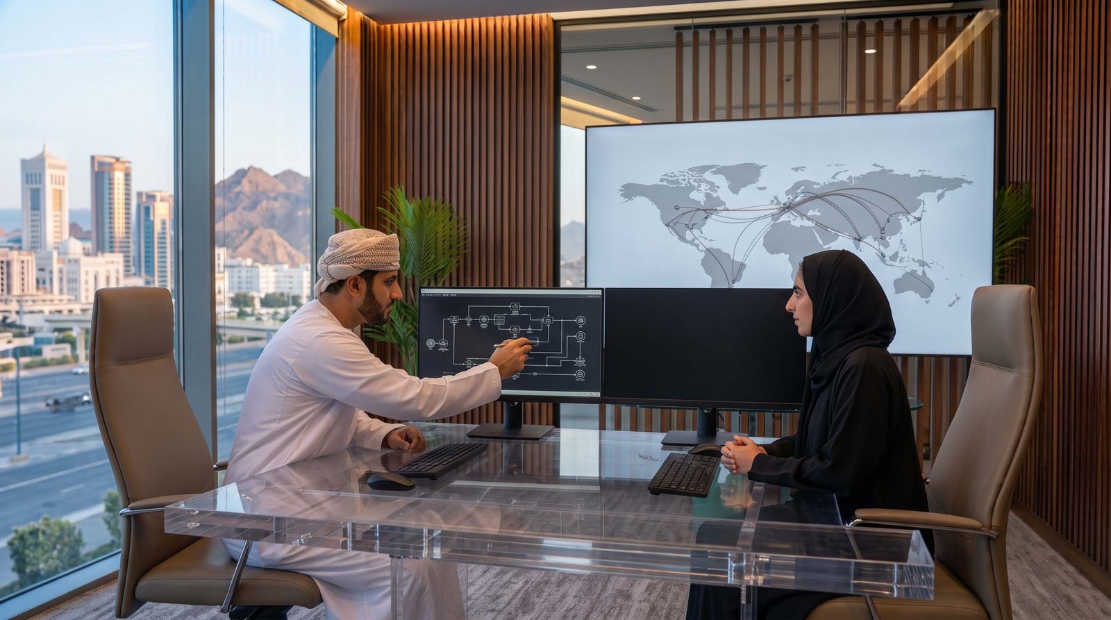 Business Transformation in Oman - Executive Team & Client Collaboration in Oman