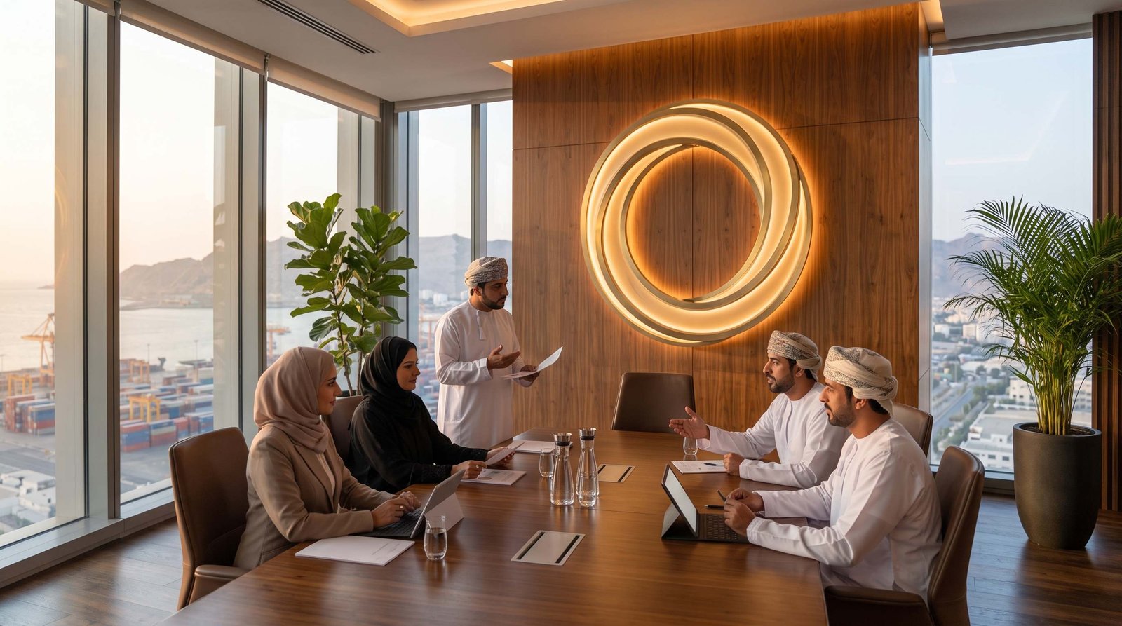 Employee Training and Continuous Auditing in Oman - Executive Team & Client Collaboration in Oman