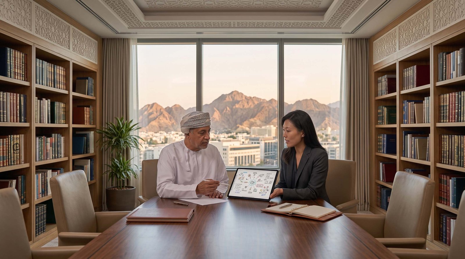 Enterprise AI Strategy and Governance in Oman - Executive Team & Client Collaboration in Oman