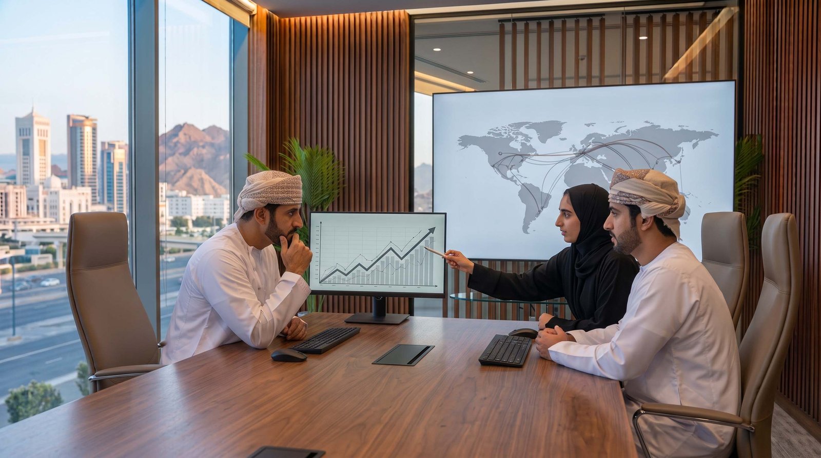 Data Pipeline Automation Consulting in Oman - Executive Team & Client Collaboration in Oman