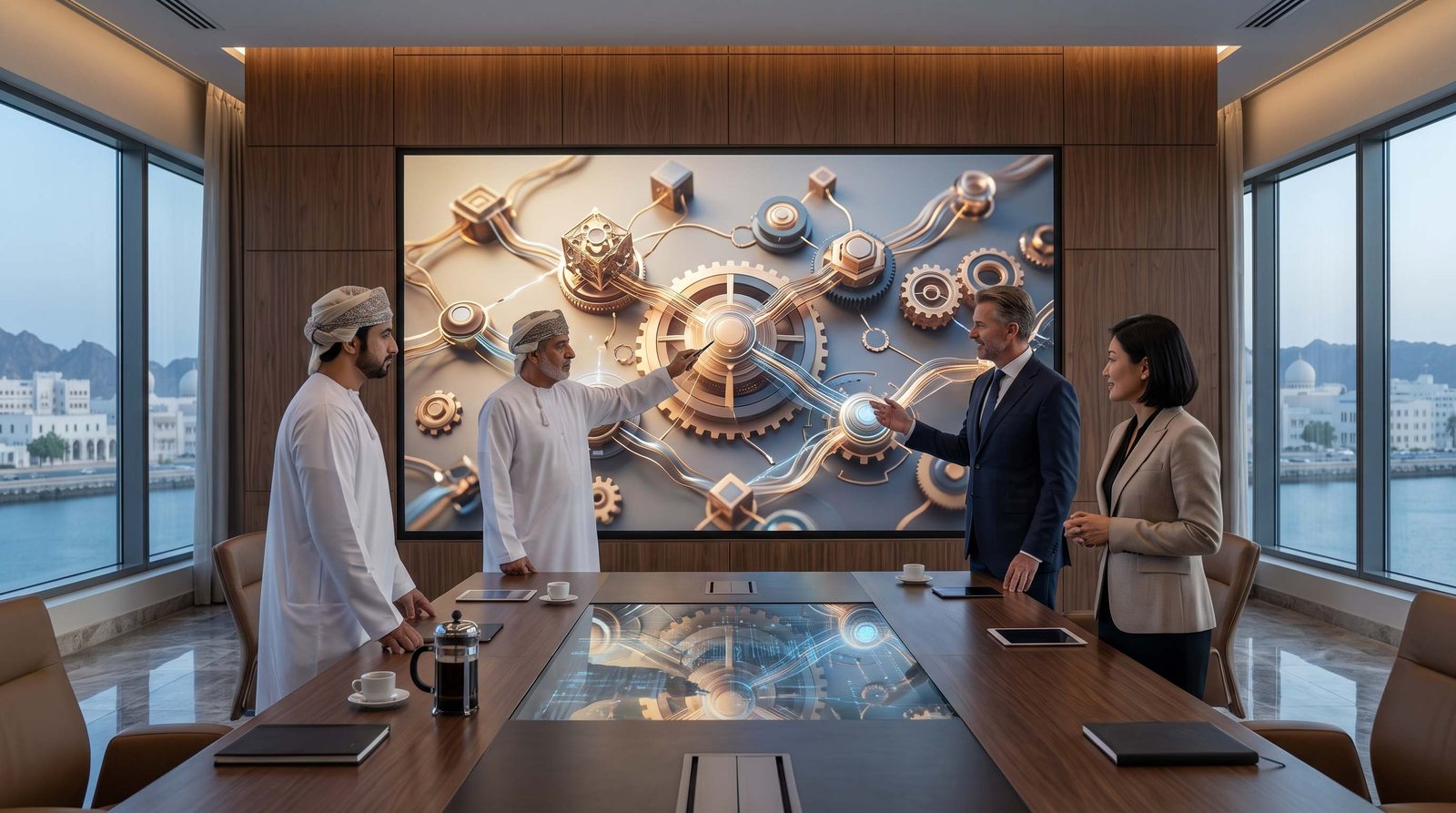 Data Pipeline Automation Consulting in Oman - Executive Strategic Advisory in Muscat Oman
