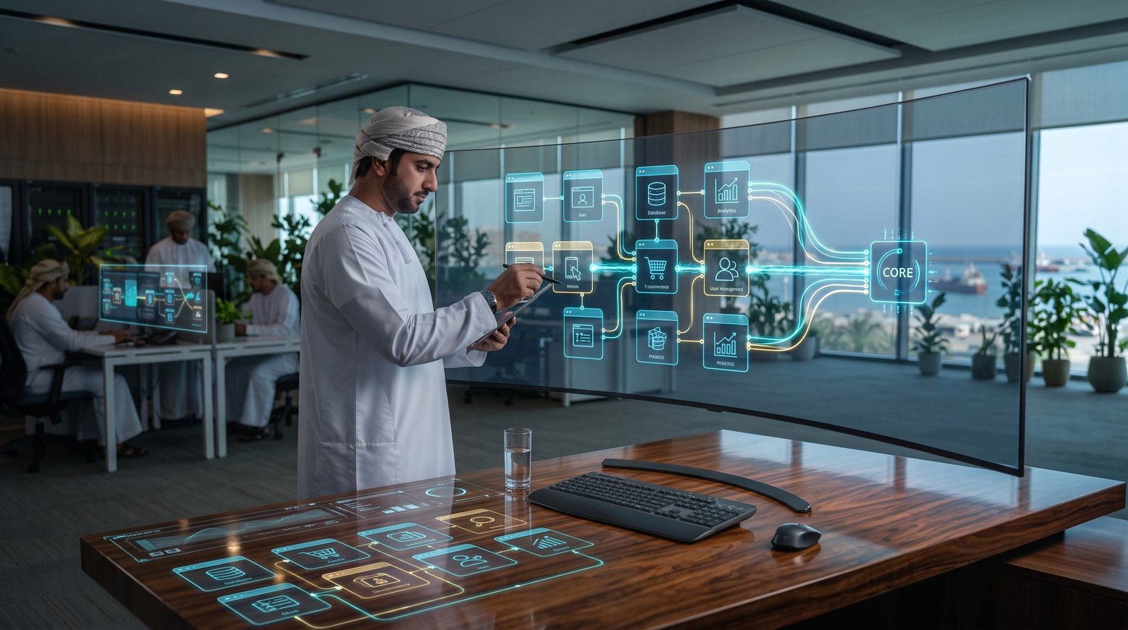 Digital transformation strategy in Oman - Operational Framework & Implementation in Oman