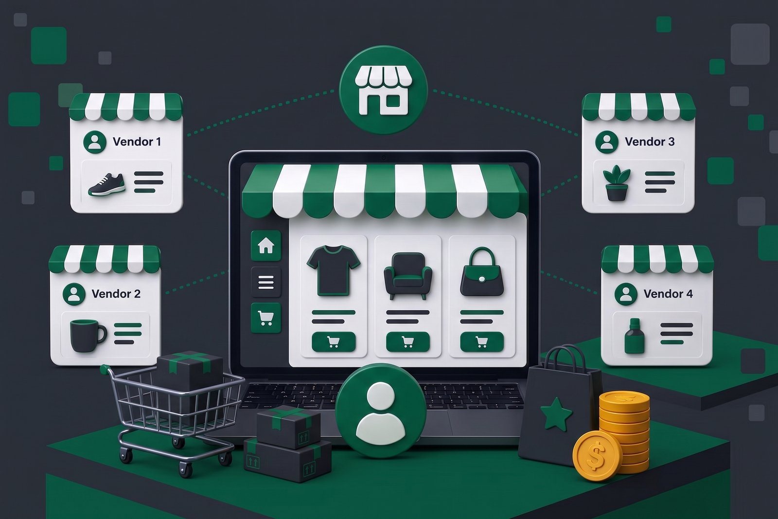 Multi-Category Digital Retail & Marketplace